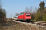 101 138 mit EC 217 am 23.03.2012 bei Grokarolinenfeld