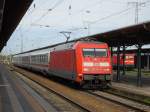 Am 30.04.2012 fuhr 101 104 den EC 248 von Krakow Glowny nach Hamburg Altona ber Stendal (eine Versptung von +5 Minuten).