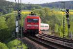 101 126-1 DB bei Horb am 11.05.2012.