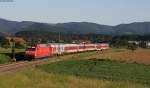 101 031-1 mit dem D 50472/CNL 472 (Basel SBB-Moskva Belorusskaja/Koebenhavn H) bei Kollmarsreute 25.5.12