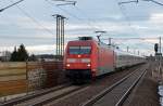 101 111 zog am 16.12.12 den IC 2246 durch Bennewitz Richtung Leipzig.