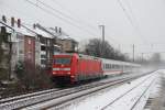 101 094-1 mit einem Intercity in Dsseldorf-Oberbilk am 20.01.13