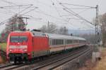 101 043-8 DB bei Staffelstein am 26.03.2013.