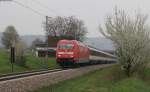 101 036-2 mit dem IC 186 (Zrich HB-Stuttgart Hbf) bei Balgheim 30.4.13