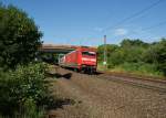 101 136-0 mit dem IC nach Leipzig am 01.08.13.