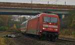 101 050-3 mit einen IC nach Leipzig am 14.11.13