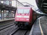 101 003-2 mit IC in Wuppertal Hbf