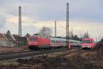 101 095-8 DB in Ebensfeld am 19.02.2014.