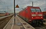 101 026-3 aus Dresden komment zur weiterfahrt nach München am 21.02.14.