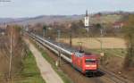 101 015-6 mit dem EC 9 (Hamburg-Altona-Zürich HB) bei Denzlingen 19.3.14