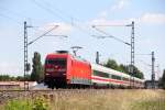 101 124-6 DB bei Reundorf am 13.06.2014.