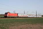101 046 mit EC 248  Wawel  (Krakow Glowny–Hamburg-Altona) am 10.04.2011 zwischen Wnsdorf-Waldstadt und Zossen