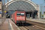 101 052 am 04.10.14 in Dresden Hbf
