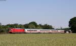 101 013-1 mit dem IC 2009 (Emden Hbf-Köln Hbf) bei Salzbergen 11.6.15