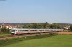 EC 115 (Münster(Westf)Hbf-München Hbf) mit Schublok 101 030-5 bei Heidelsheim 1.10.15