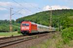 101 107 mit einem IC am 25.05.2015 bei Einbeck-Salzderhelden