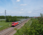 101 139 mit EC 7 Hamburg-Interlaken.(Graben-Neudorf 21.5.2016)