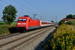 Den AZ 13321 von Dortmund nach Innsbruck hatte 101 004 am 24.