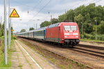 101 142-8 mit dem EC 379  Porta Bohemica  von Kiel Hbf nach Praha hl.n.