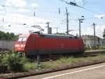 BR 101 085-9 steht im HBF Karlsruhe am 30.5.07