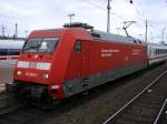 Br 101 004-0 in Dortmund Hbf.(02.03.2008)