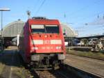 101 132 am 23.11.2004 abgestellt in Karlsruhe Hbf.