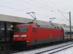 101-130-3 in Hannover HBF beim Richtungs wechsel von Berlin ber Hannover nach Frankfurt.