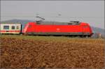 101 007-3 auf der Remsbahn bei Endersbach. 17.03.2009 (Matthias)