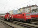 101-020-6 und 362-845-0 Passau Hbf 19.03.2005