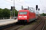 101 012 erreicht mit IC 2241(aus Mnster) am 11.07.09 den Berliner Hbf.