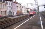 101 039-6 hier bei der einfahrt in dem Hauptbahnhof von Bonn. Am Hacken Der EC 101 von Hamburg-Altona nach Chur. 03.04.05