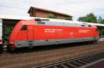 101 032-1 im Bahnhof von Eisenach am 09.06.2010