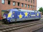 101-101  Europa  steht am Morgen des 17.7.10 abgestellt in Koblenz Hbf.