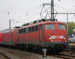 Die 113 309-9 und die 101 117-0 waren am am 17.10.2010 in Kln Messe/Deutz an einem Pbz hinten dran.