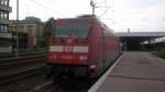 Schne saubere 101 046 in Hannover HBF am 13.08.2011.