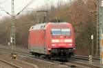 DB 101 033-9 in Kln-Stammheim am 11.3.2012 