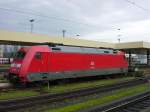 DB BR 101 085-9 abgesellt am 02.01.03 in Basel Bad Bf