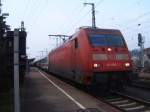 BR 101 088-3 am 15.03.07 im Aalener Bahnhof. Sie zog einen InterCity von Nrnberg HBF nach Karlsruhe HBF.