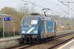 TCS 101 128-7 wird in kürze den GV 327 nach Berlin übernehmen in Bad Bentheim 24.3.2026