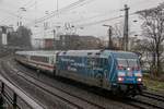 101 042  ECO Phant  mit IC2028 in Wuppertal, am 23.12.2017.