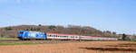 101 144 Hertha BSC mit IC 118 nach Münster(Westf.)(Uhingen(Fils)8.4.2018)