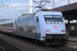 101 016  Mit DERTOUR nach Wien.  war am 06.04.2014 mit IC 1996 in Göttingen zu Gast.