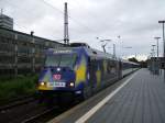 BR101 101 4 EUROPA mit EN  Jan Kiepura  kommt mit 90 Minuten Versptung im Bochumer Hbf.