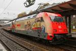 DB 101 064  160 Jahre M�rklin  mit IC2024 in Wuppertal Hbf, November 2019.