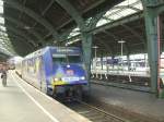 BR 101 101-4  Europa  mit IC 2049 in Hagen Hbf.