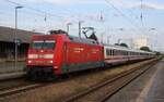 DB 101 105-5 mit IC | Anklam | Juli 2020