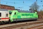 DB 101 088-3  DEVK   Volle Tatkraft voraus! in Wuppertal, März 2025.