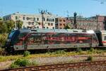 DB 101 127-9  100 Jahre Baureihe 01  schiebt IC2155 bei der Einfahrt in Essen Hbf, Juli 2026.