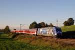 101 102 (Wir Menschen Sind Alle Gleich) mit RE 4049 bei Pfaffenhofen (22.09.2007)