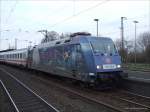 101 070-1 mit IC 435 nach Norddeich Mole beim halt in Wanne-Eickel Hbf.